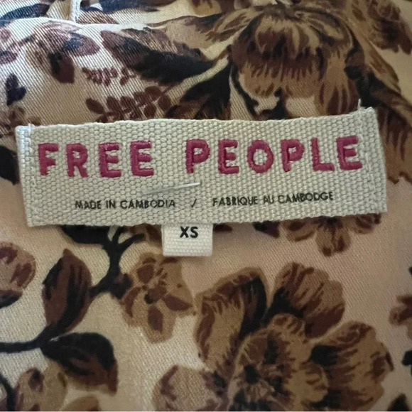 Free People Cali Floral Blazer Size XS - Picture 11 of 14